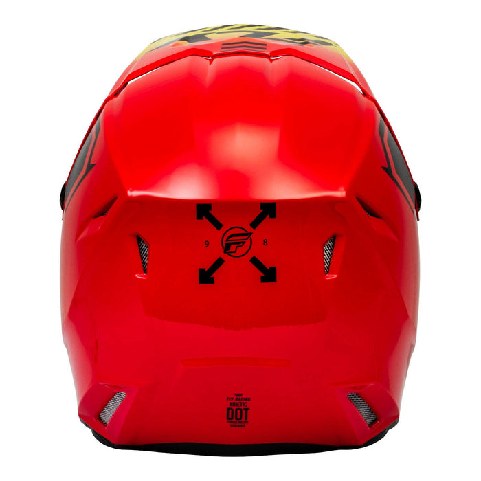 FLY Racing 24 Kinetic ECE MENACE MX Adult Helmet