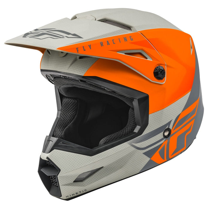 FLY Racing Kinetic Straight Edge Adult MX Helmet