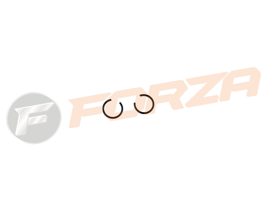 **TNT 50cc 2T Engine Piston Circlips Set (2pcs)