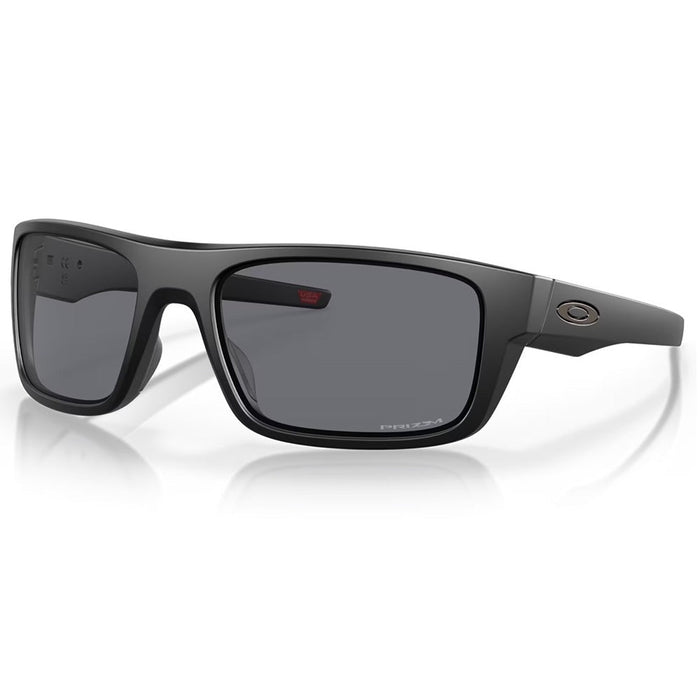 Oakley Drop Point Sunglasses - Matt Black w PRIZM Grey Lens