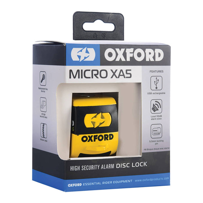 **Oxford Disc Lock Alarm Micro XA5