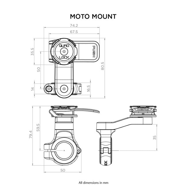 QUAD LOCK Handle Bar Mount