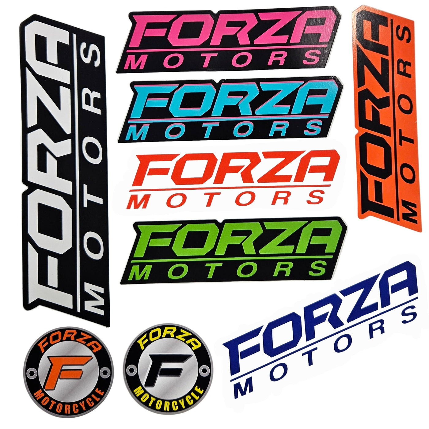 FORZA Logo Sticker Sheet — Forza West Auckland