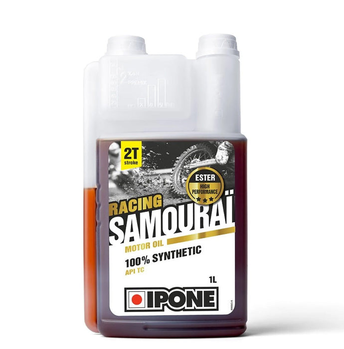 IPONE 2T Samourai Racing 100% Synthetic with Ester 1L, Made in France