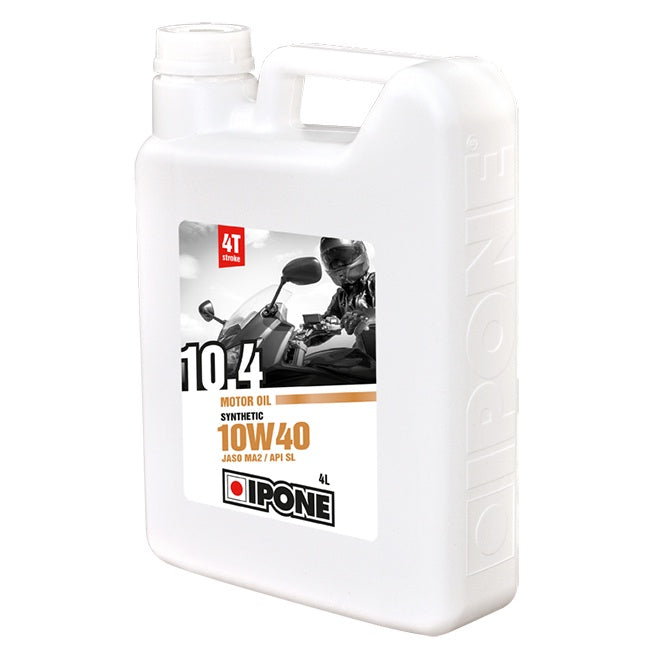 IPONE 4T 10.4 10W40 Semi Synthetic Oil 4L, Made in France