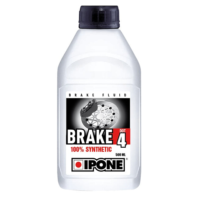 IPONE DOT 4 Brake & Clutch Fluid 100% Synthetic 500ml, Made in France