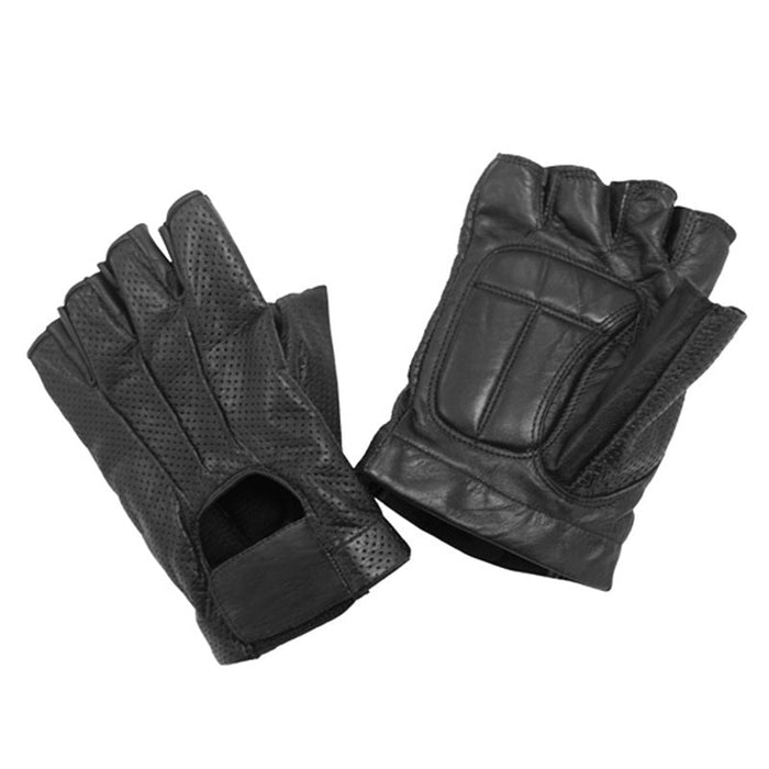 NEO Fingerless Adult Leather Gloves