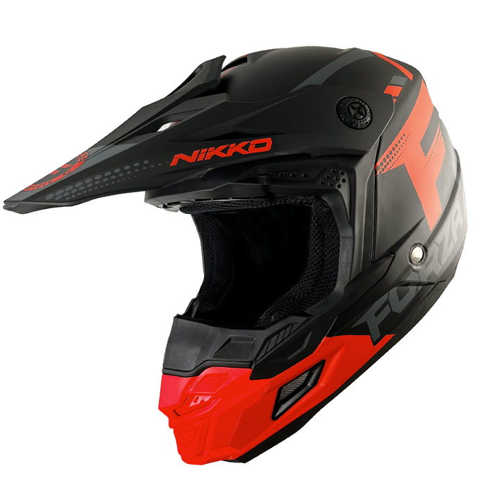 Nikko N601F Graphic Youth MX Helmet
