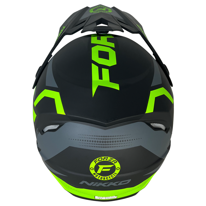 Nikko N601F FORZA Graphic Youth MX Helmet