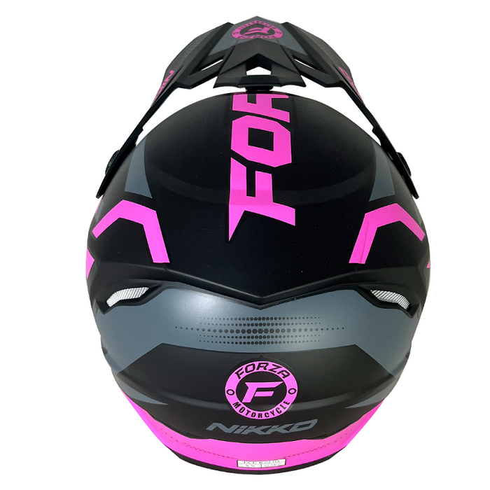 Nikko N601F FORZA Graphic Youth MX Helmet