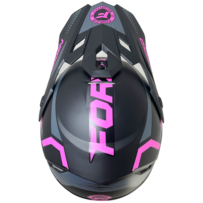 Nikko N601F FORZA Graphic Youth MX Helmet