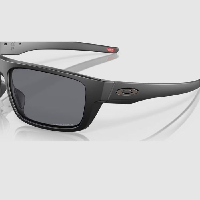 Oakley Drop Point Sunglasses - Matt Black w PRIZM Grey Lens